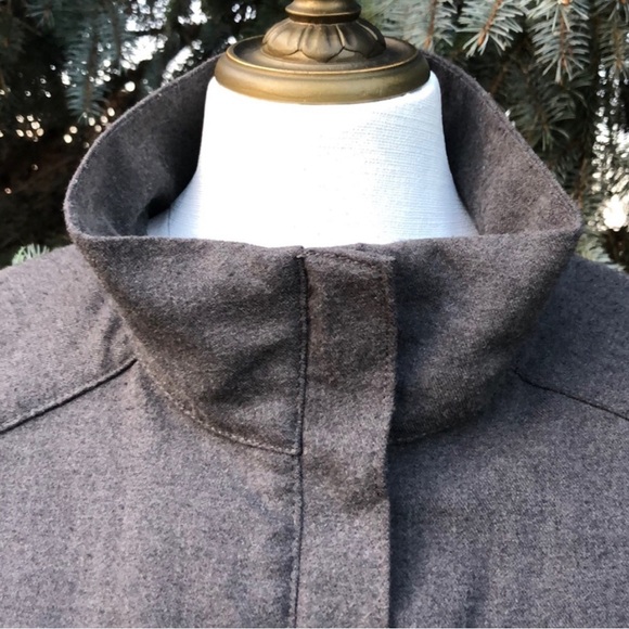 Bench brand Jacket-M-Charcoal-ZipUp-Higher Neck-Longer Length-Fitted-Lightweight - Picture 5 of 16